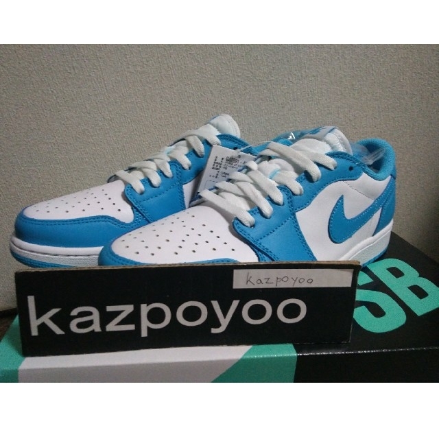 NIKE(ナイキ)のNIKE SB AIR JORDAN 1 LOW UNC （27.5） メンズの靴/シューズ(スニーカー)の商品写真