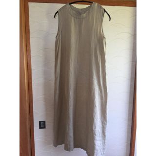 エヴァムエヴァ(evam eva)のlinen onepiece(ひざ丈ワンピース)