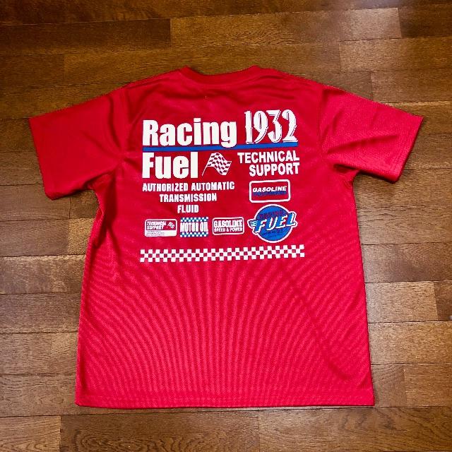 76 Lubricants(セブンティーシックスルブリカンツ)のUNION76 アメリカンロゴ アメ車 ナナロク Tシャツ Lサイズ 給水速乾 メンズのトップス(Tシャツ/カットソー(半袖/袖なし))の商品写真