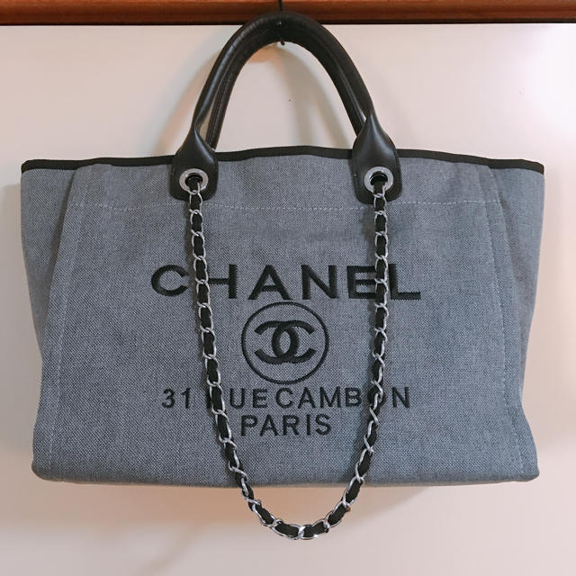 CHANEL - CHANEL ノベルティ 2Wayトートバック (グレー)の通販 by ...