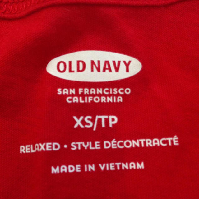 Old Navy(オールドネイビー)の赤タンクトップ♡ レディースのトップス(タンクトップ)の商品写真