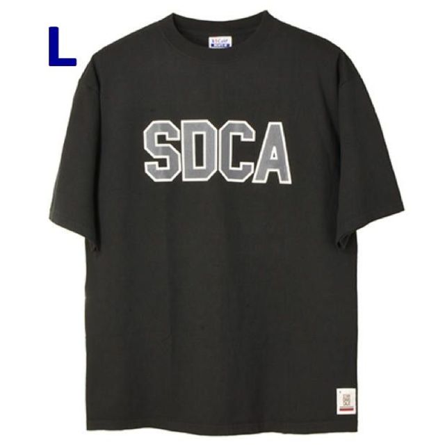 STANDARD CALIFORNIA(スタンダードカリフォルニア)のL スタンダードカリフォルニア ロゴ Tシャツ SDCA BLACK メンズのトップス(Tシャツ/カットソー(半袖/袖なし))の商品写真