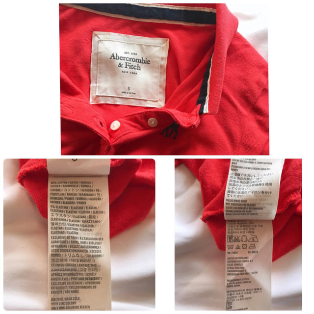 Abercrombie&Fitch(アバクロンビーアンドフィッチ)のアバクロ ポロシャツ レディース レディースのトップス(ポロシャツ)の商品写真