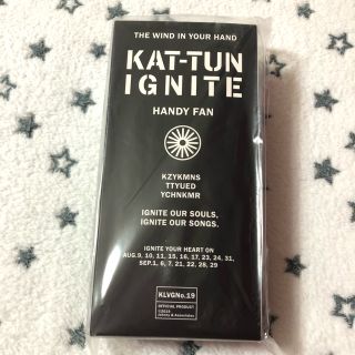 カトゥーン(KAT-TUN)のKAT-TUN ハンディファン IGNITE 亀梨和也(アイドルグッズ)