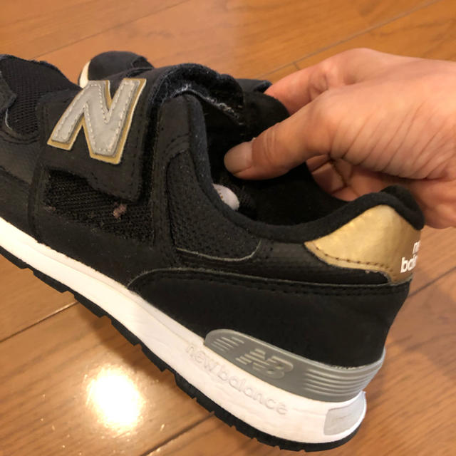 New Balance(ニューバランス)のニューバランス キッズ  20.5  黒 キッズ/ベビー/マタニティのキッズ靴/シューズ(15cm~)(スニーカー)の商品写真