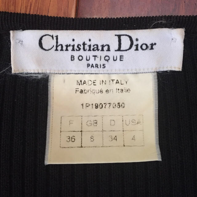 Christian Dior(クリスチャンディオール)のChristian Dior カーディガン レディースのトップス(カーディガン)の商品写真