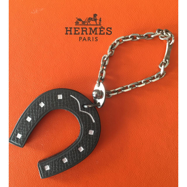 HERMES 限定 チャーム  ラッキーフェール馬蹄 キーチェーン 1