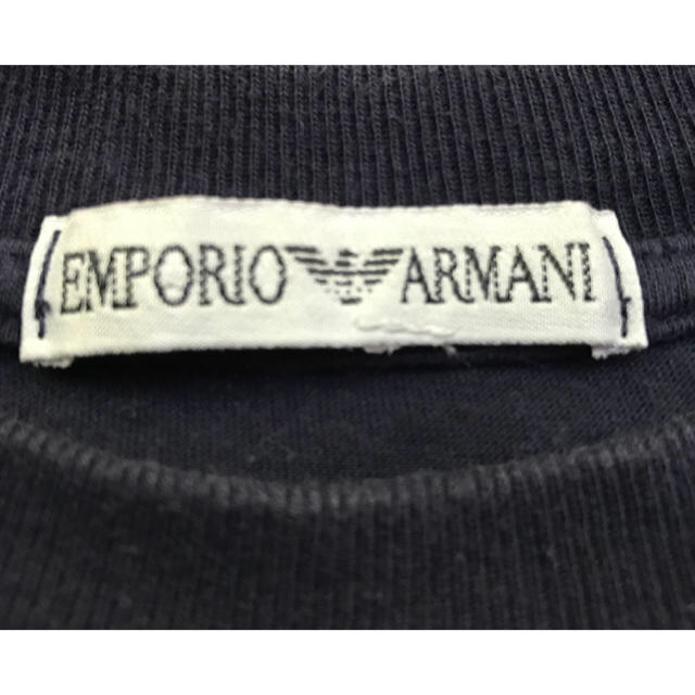 Emporio Armani(エンポリオアルマーニ)の専用 ⭐️エンポリオアルマーニ⭐️Tシャツネイビー メンズのトップス(Tシャツ/カットソー(半袖/袖なし))の商品写真