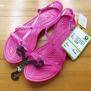 クロックス(crocs)のクロックス サンダル ピンク(サンダル)