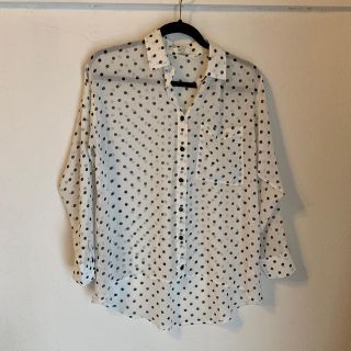 アズールバイマウジー(AZUL by moussy)のドットシャツ AZUL (シャツ/ブラウス(半袖/袖なし))