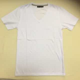 メンズメルローズ(MEN'S MELROSE)のMEN'S MELROSEVネックTシャツ(Tシャツ/カットソー(半袖/袖なし))