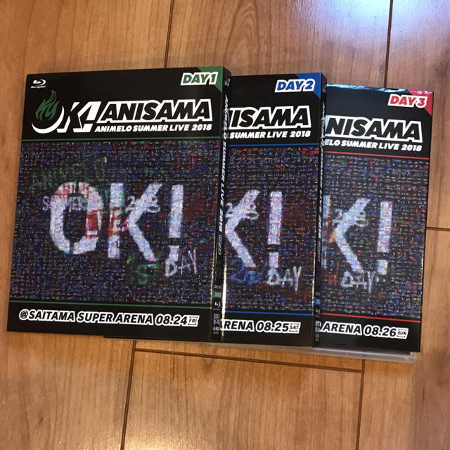 アニサマ 2018 OK 3巻セット