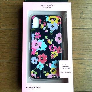 ケイトスペードニューヨーク(kate spade new york)のケイトスペード★iphoneケース ジュエル ワイルドフラワー X XS(iPhoneケース)