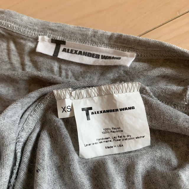 Alexander Wang(アレキサンダーワン)のT by ALEXANDER WANG Tシャツ XS レディースのトップス(Tシャツ(半袖/袖なし))の商品写真