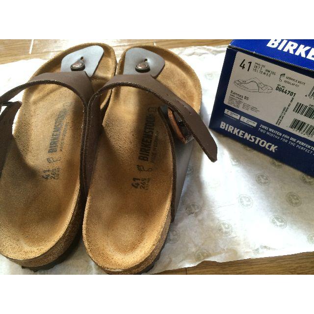 BIRKENSTOCK(ビルケンシュトック)のRamses / ラムゼス　Birko-Flor ダークブラウン メンズの靴/シューズ(サンダル)の商品写真