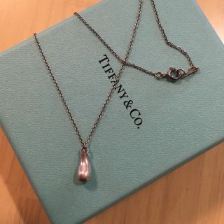 ティファニー(Tiffany & Co.)のキティーちゃん様専用 ネックレス シルバー ティアドロップ(ネックレス)