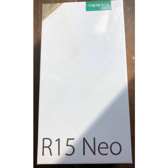 【新品】oppo R15 Neo