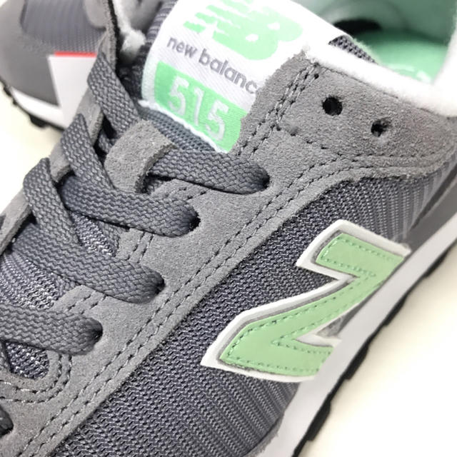 New Balance(ニューバランス)のnewblance 515COJ  GY/GR  24cm   レディース レディースの靴/シューズ(スニーカー)の商品写真