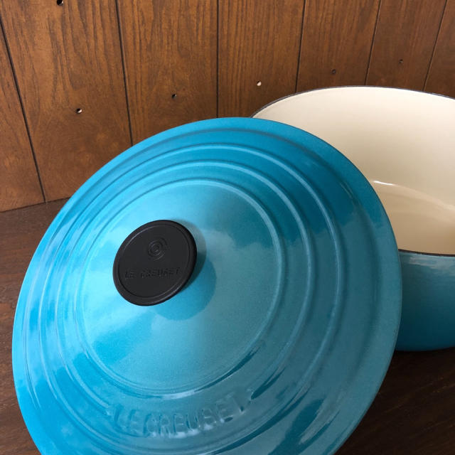 LE CREUSET   ルクルーゼ ココットロンド cm 5,3ℓ カリビアンブルー