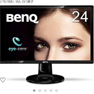 benq ゲーミングモニター 60FPS GL2460(ディスプレイ)