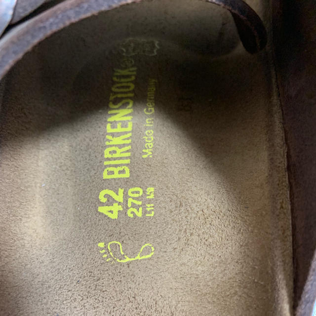 BIRKENSTOCK(ビルケンシュトック)の美品 ビルケンシュトック 42 27.0 サンダル メンズ  メンズの靴/シューズ(サンダル)の商品写真