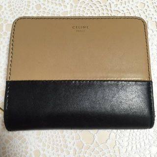 セリーヌ(celine)のCELINE♡バイカラー二つ折り財布♡(財布)