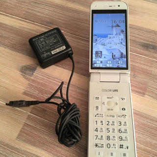 パナソニック(Panasonic)のどんのり様専用COLOR LIFE 5  WATERPROOF  401PM(携帯電話本体)
