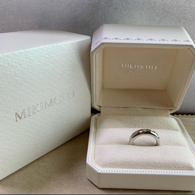 MIKIMOTO - supica プラチナ ミキモト  ダイヤモンド リング