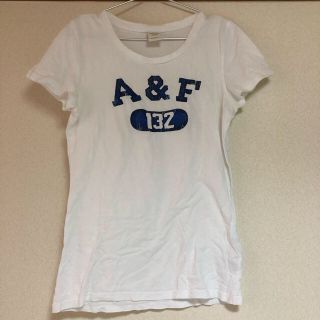 アバクロンビーアンドフィッチ(Abercrombie&Fitch)の【ジャスミン様専用】アバクロ 白Tシャツ Lサイズ(Tシャツ(半袖/袖なし))