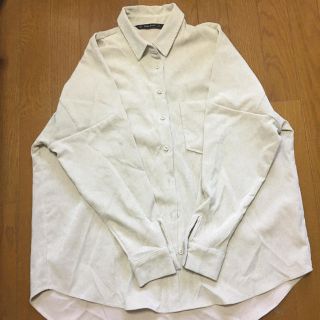 ザラ(ZARA)のザラ ベージュ ドルマンシャツ(シャツ/ブラウス(長袖/七分))