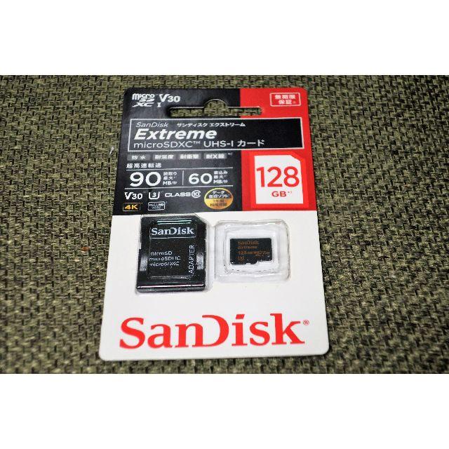 新品 SanDisk 128GB microSDXC 　国内版　10300円スマホ/家電/カメラ