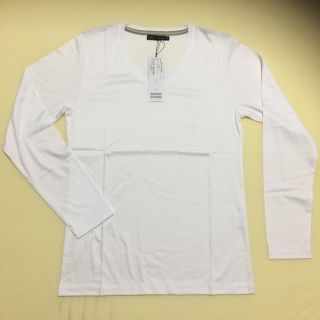 メンズメルローズ(MEN'S MELROSE)のMEN'S MELROSEVネックロンT(Tシャツ/カットソー(七分/長袖))