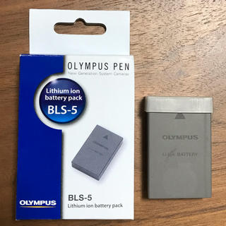 オリンパス(OLYMPUS)のOLYMPUS 純正バッテリー リチウムイオン充電池 BLS-5(ミラーレス一眼)