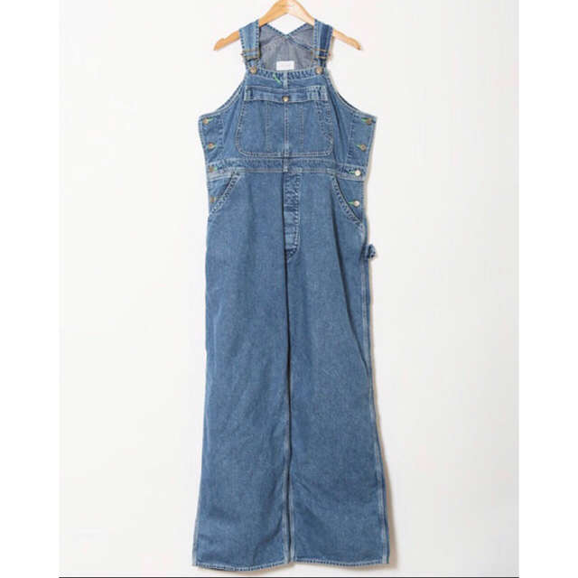 holiday(ホリデイ)のBIG DENIM OVERALL ビッグデニムオーバーオール レディースのパンツ(サロペット/オーバーオール)の商品写真