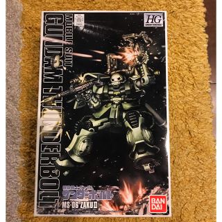 バンダイ(BANDAI)のガンプラHG サンダーボルト版 MS06ZAKU II ザク(プラモデル)