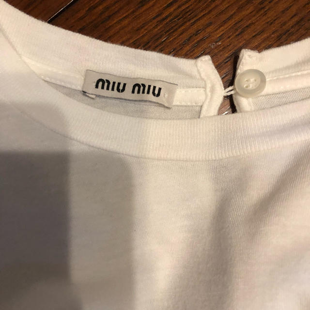 miumiu(ミュウミュウ)のMIUMIU Tシャツ Sサイズ レディースのトップス(Tシャツ(半袖/袖なし))の商品写真