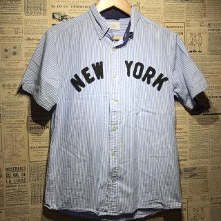 ブラウニー(BROWNY)のBROWNY ブラウニー 半袖シャツ サイズL NEW YORK(シャツ/ブラウス(長袖/七分))