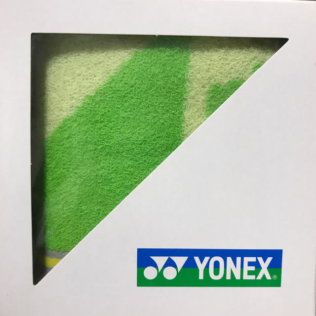YONEX(ヨネックス)のYONEX フェイスタオル スポーツ/アウトドアのスポーツ/アウトドア その他(バドミントン)の商品写真