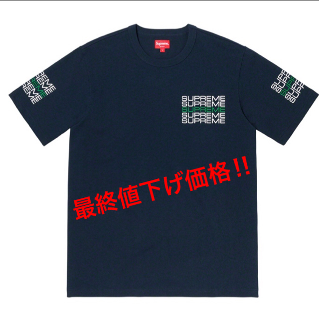 トップスSupreme/Stack Logo Tee