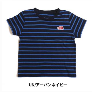 ザノースフェイス(THE NORTH FACE)のノースフェイス ボーダーTシャツ 110/新品未開封(Tシャツ/カットソー)