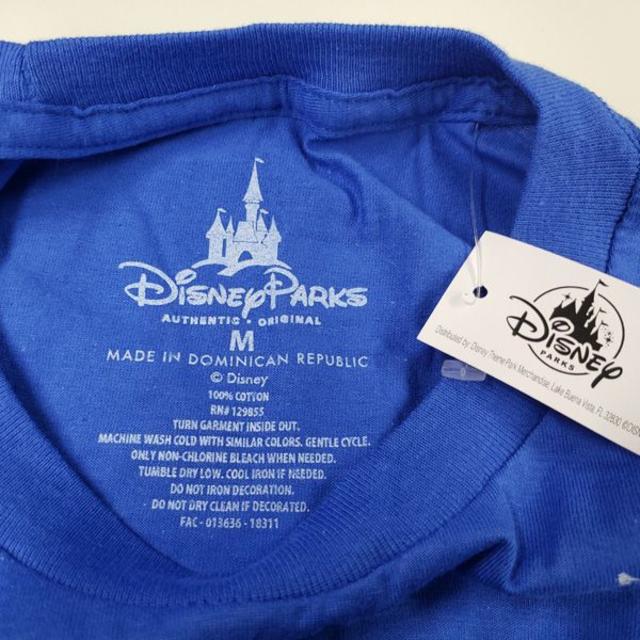 Disney(ディズニー)のアナハイム ディズニーランドリゾート ブルー キャッスルTシャツ メンズのトップス(Tシャツ/カットソー(半袖/袖なし))の商品写真