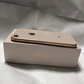 アイフォーン(iPhone)のiPhone8 64GB Gold SIMフリー ✨美品中古✨ Apple 購入(スマートフォン本体)