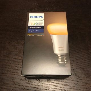 フィリップス(PHILIPS)のPHILIPS hue Single bulb A60(蛍光灯/電球)