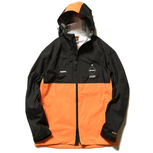 M 新品 FCRB 19SS RAIN JACKET BLACK