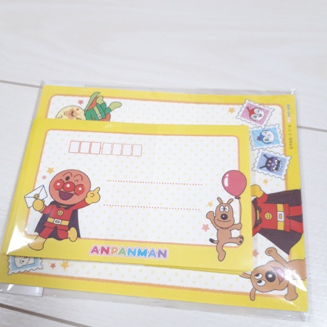 アンパンマン(アンパンマン)のアンパンマンのレターセット ハンドメイドの文具/ステーショナリー(カード/レター/ラッピング)の商品写真
