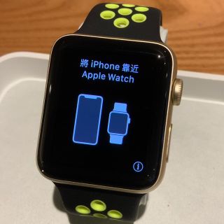 アップルウォッチ(Apple Watch)の(純正品) Apple Watch series2 42mm GOLD(腕時計(デジタル))