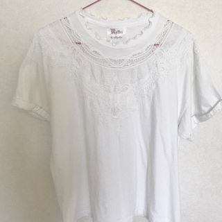 ロキエ(Lochie)のvintage  トップス  白(シャツ/ブラウス(半袖/袖なし))