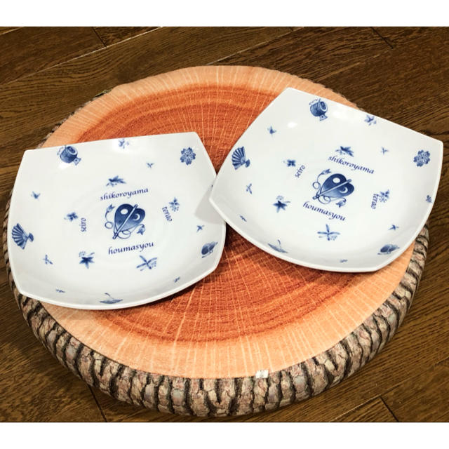 錣山 しころやま 限定 皿 2枚組 インテリア/住まい/日用品のキッチン/食器(食器)の商品写真