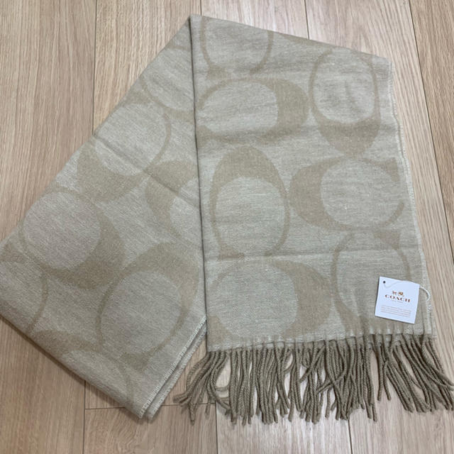 COACH - コーチ coach マフラー ストール 新品 未使用 タグ付きの通販