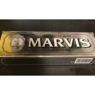 マービス(MARVIS)のもも様専用！MARVIS 歯磨き粉 75ml WHITENING MINT 新品(歯磨き粉)